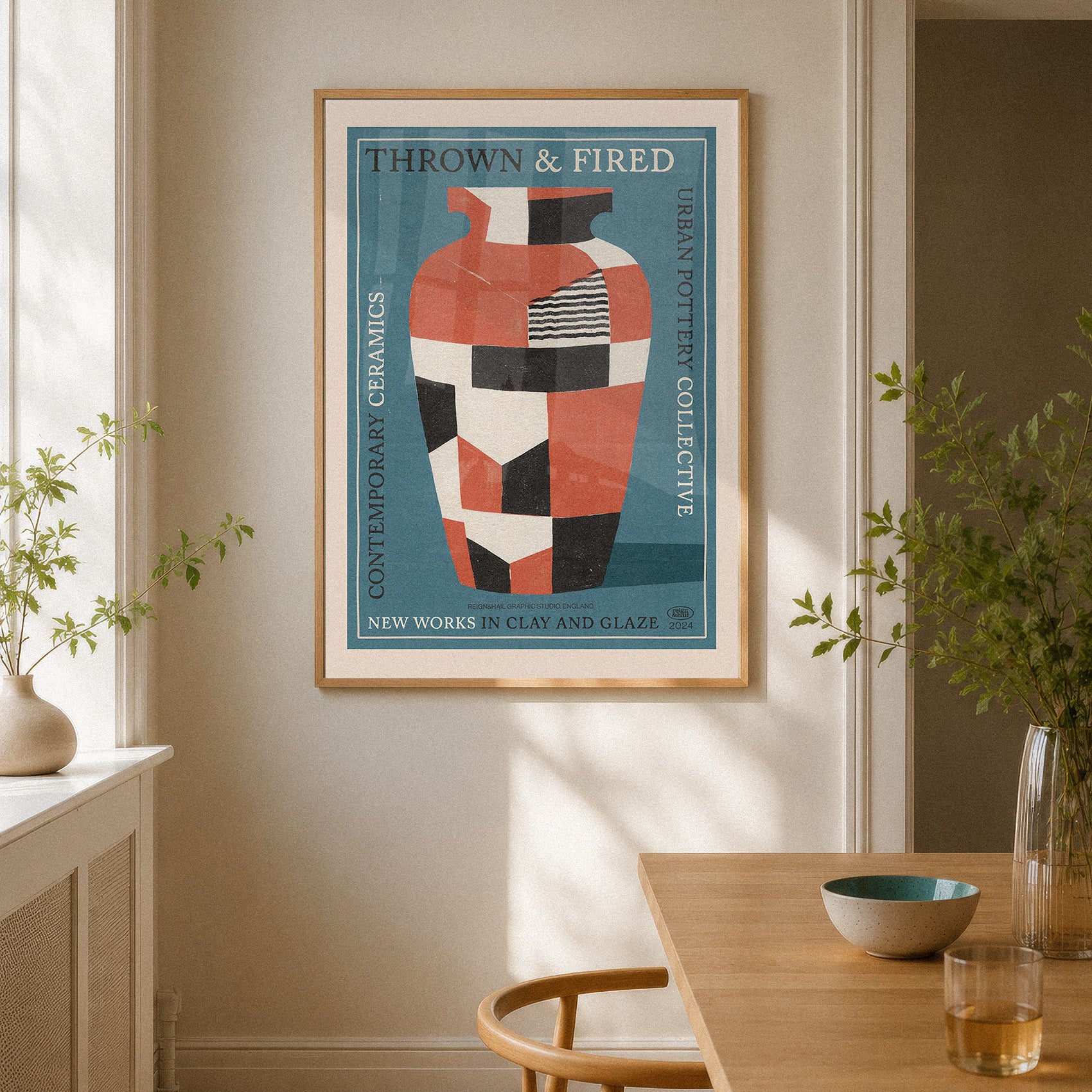 Thrown & Fired - Contemporary Ceramics Print