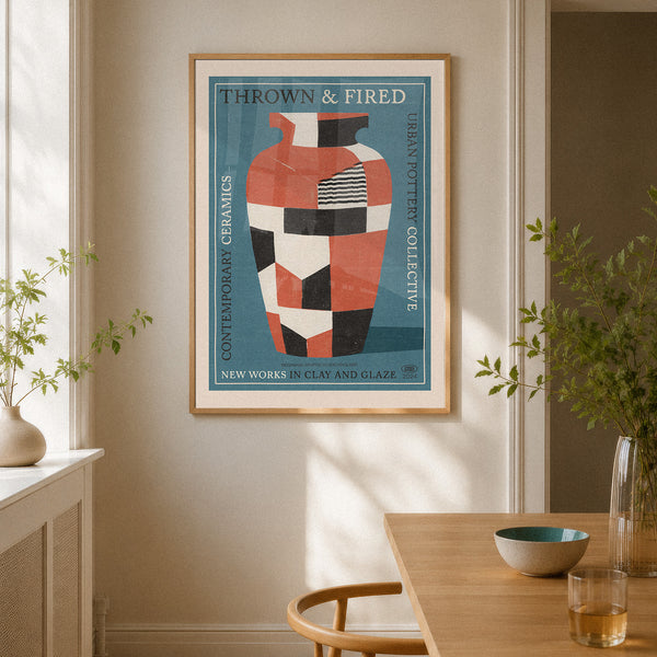 Thrown & Fired - Contemporary Ceramics Print