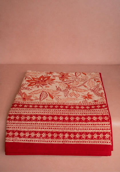 Bossa Nova Tablecloth - Red