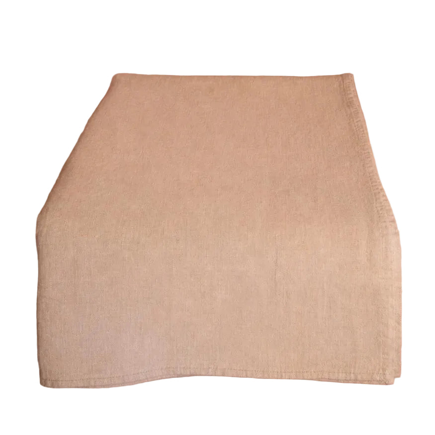 Emma Linen Tablecloth, Oatmeal