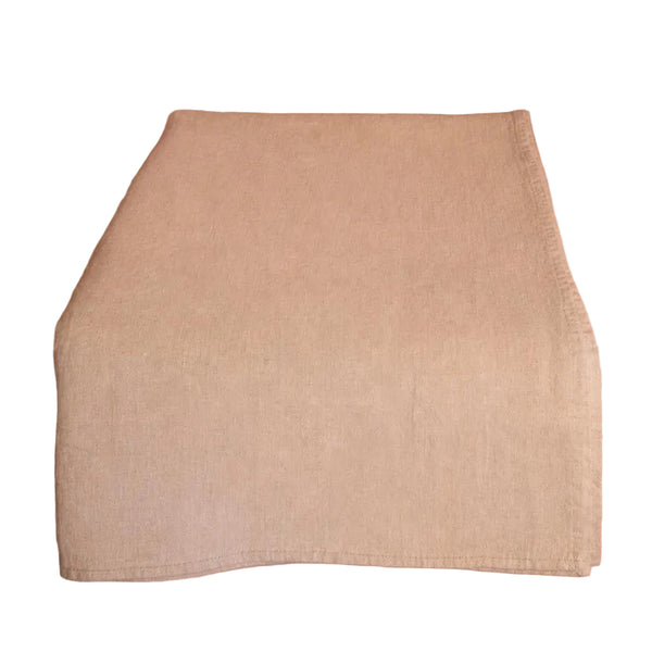 Emma Linen Tablecloth, Oatmeal