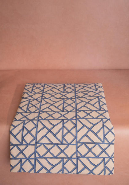Lily's Blue Bamboo Breeze Tablecloth