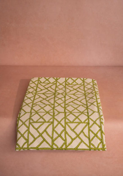 Lily's Green Bamboo Grove Tablecloth