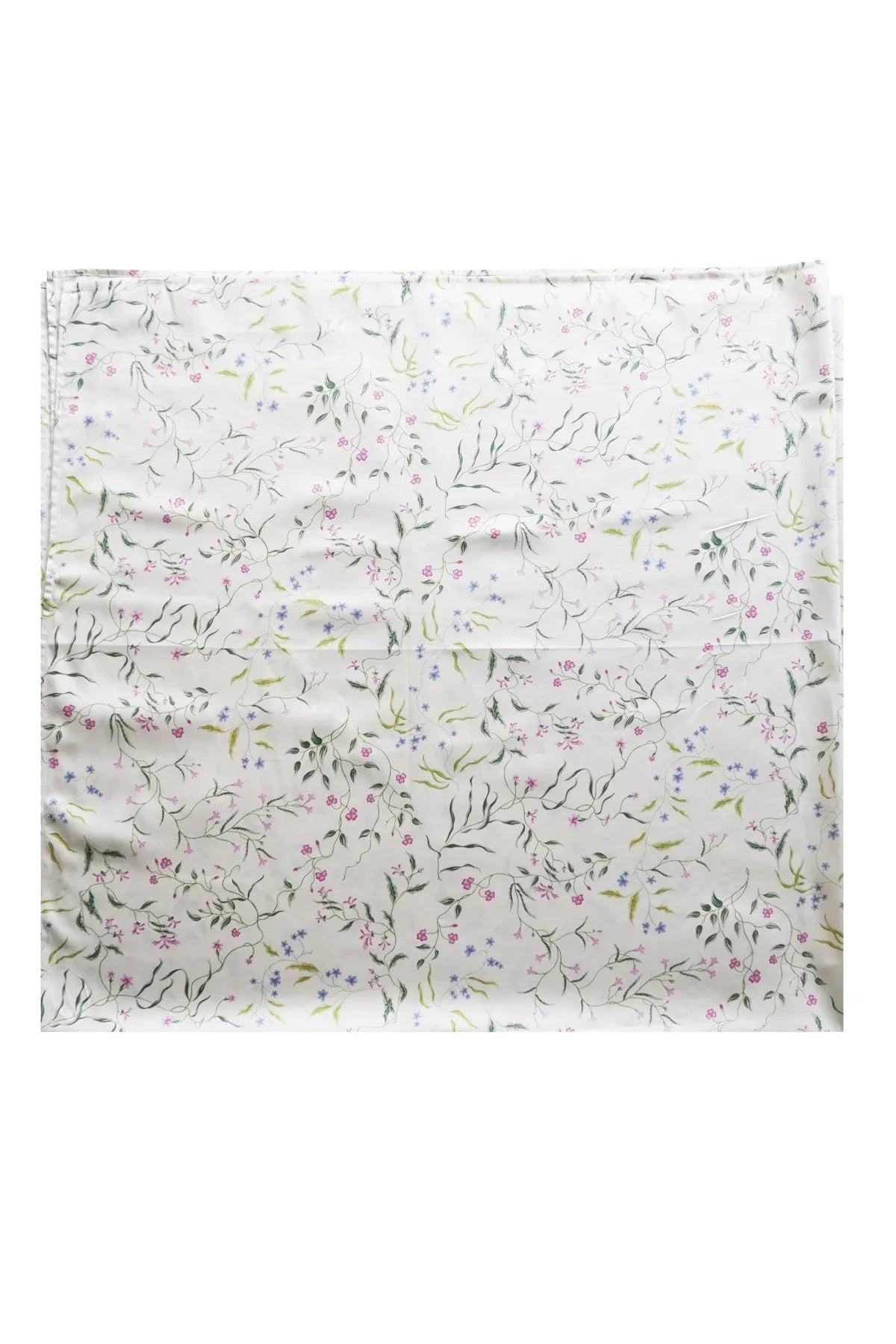 Stitch Edge Tablecloth made with Liberty Fabrics & Bridgerton Regal Blossom Green