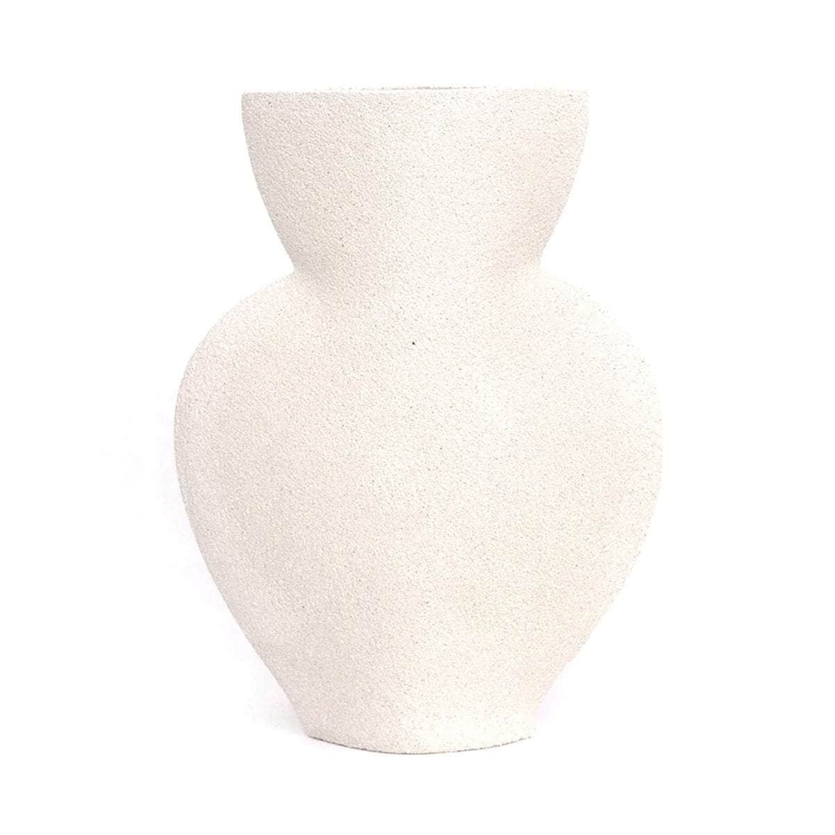 Ceramic Vase  ‘Amphora - White ’