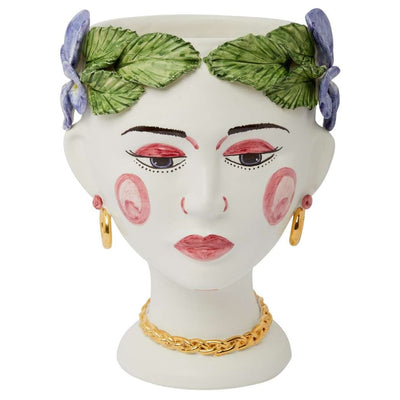 Testa Di Moro Flora (Not the White Lotus Variety) Bust Statue - Casa by Josephine Jenno