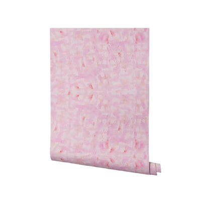 Abstract watercolor wallpaper in pink