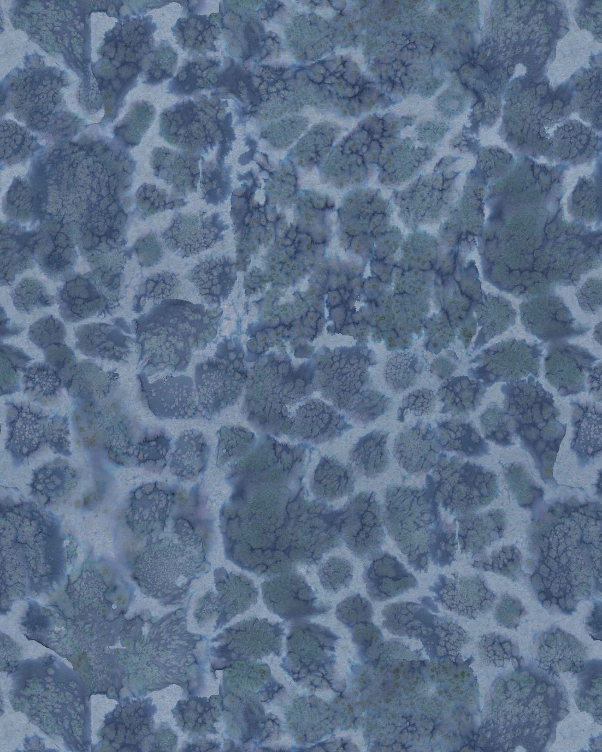 Cape Greco in blue wallpaper close-up