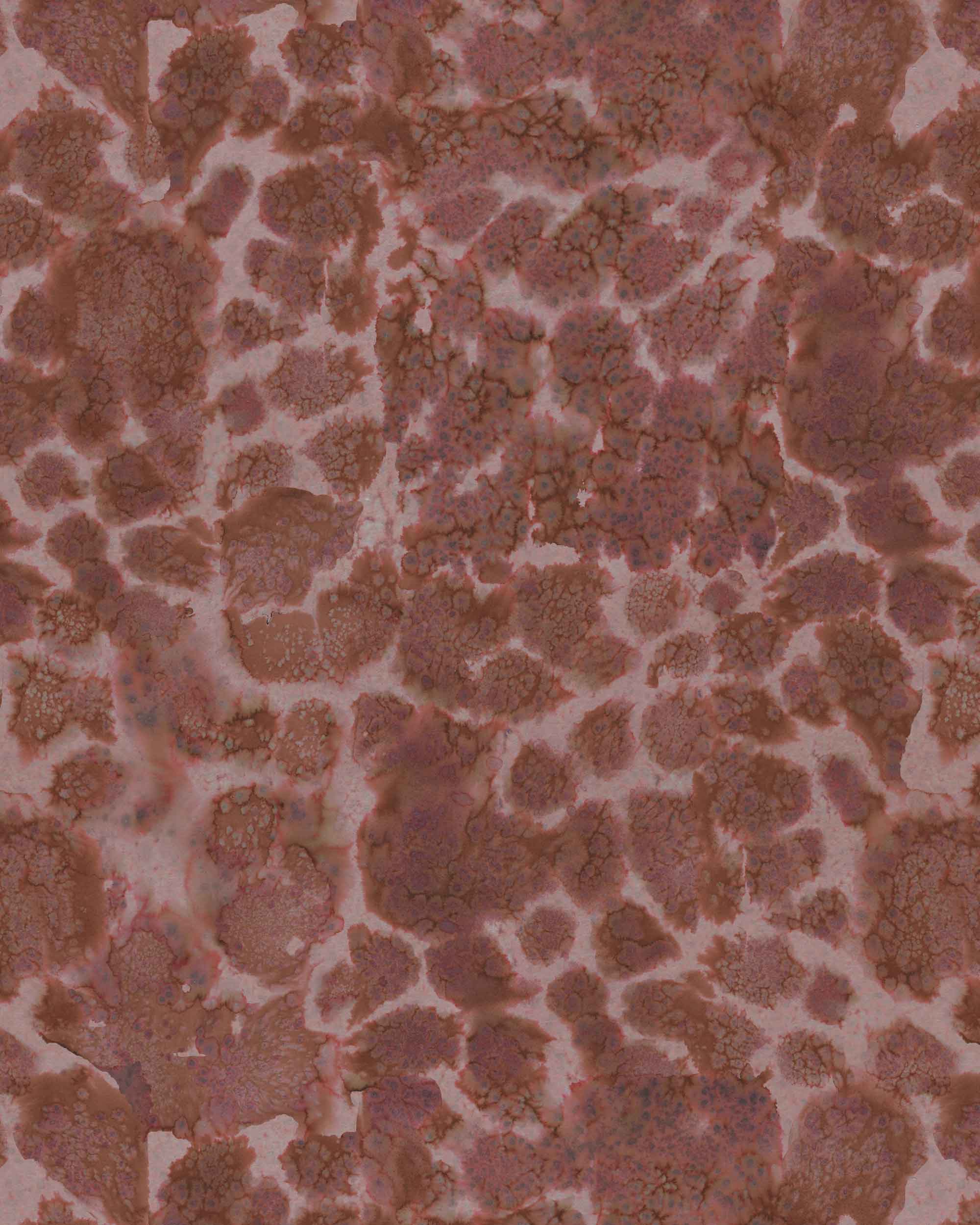 Cape Greco Wallpaper close-up in Rust