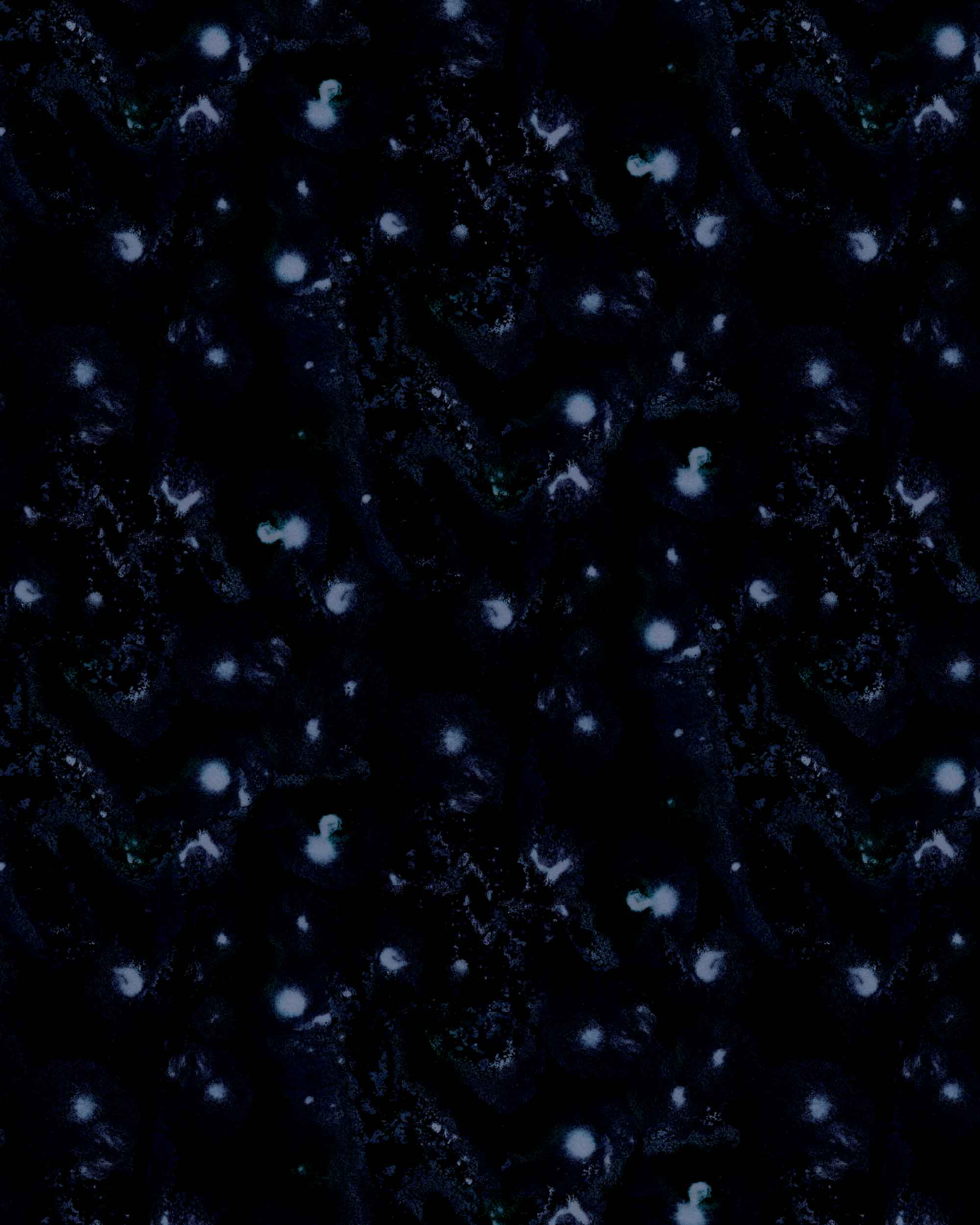 Close-up detail of Selene midnight wallpaper