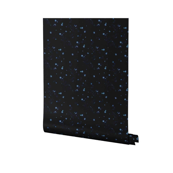 Selene midnight abstract wallpaper by Thalia Botsari