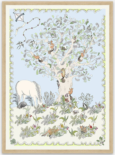 'The Enchanted Forest in the daytime' - Fine Art Print - Forivor