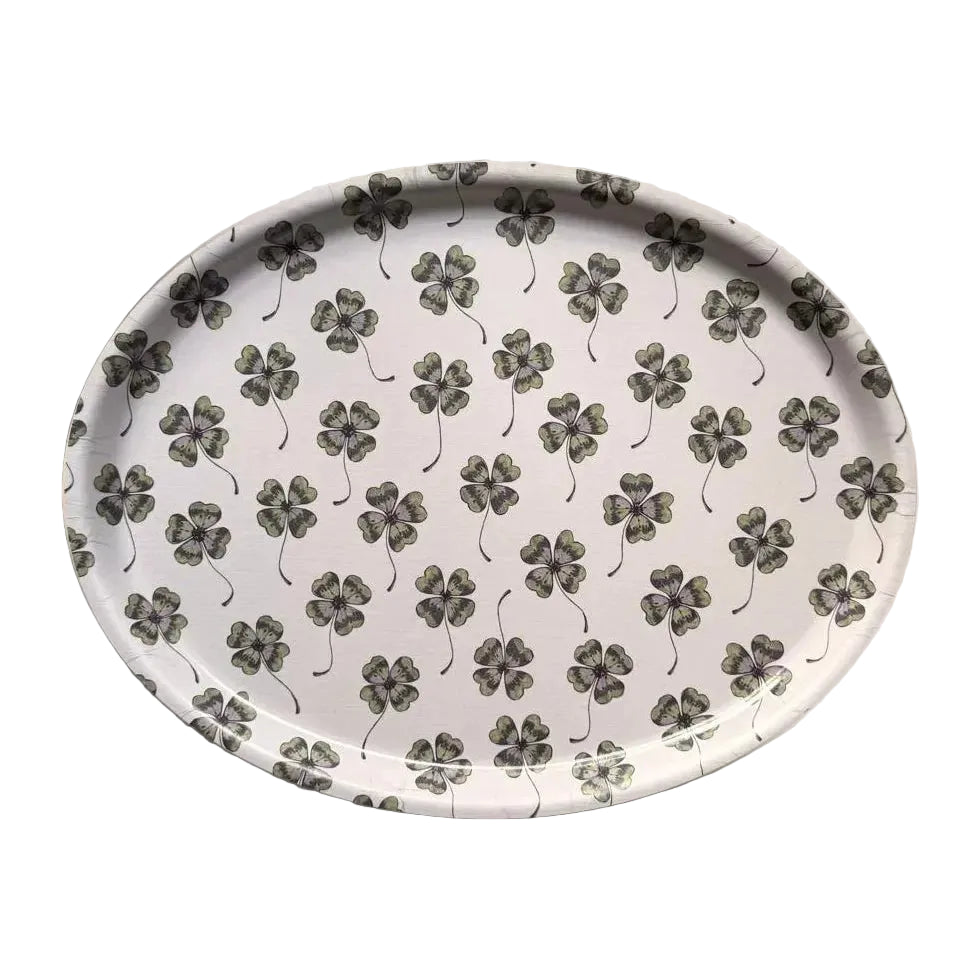 The Flora Black 'Lucky' Tray - FLORA BLACK