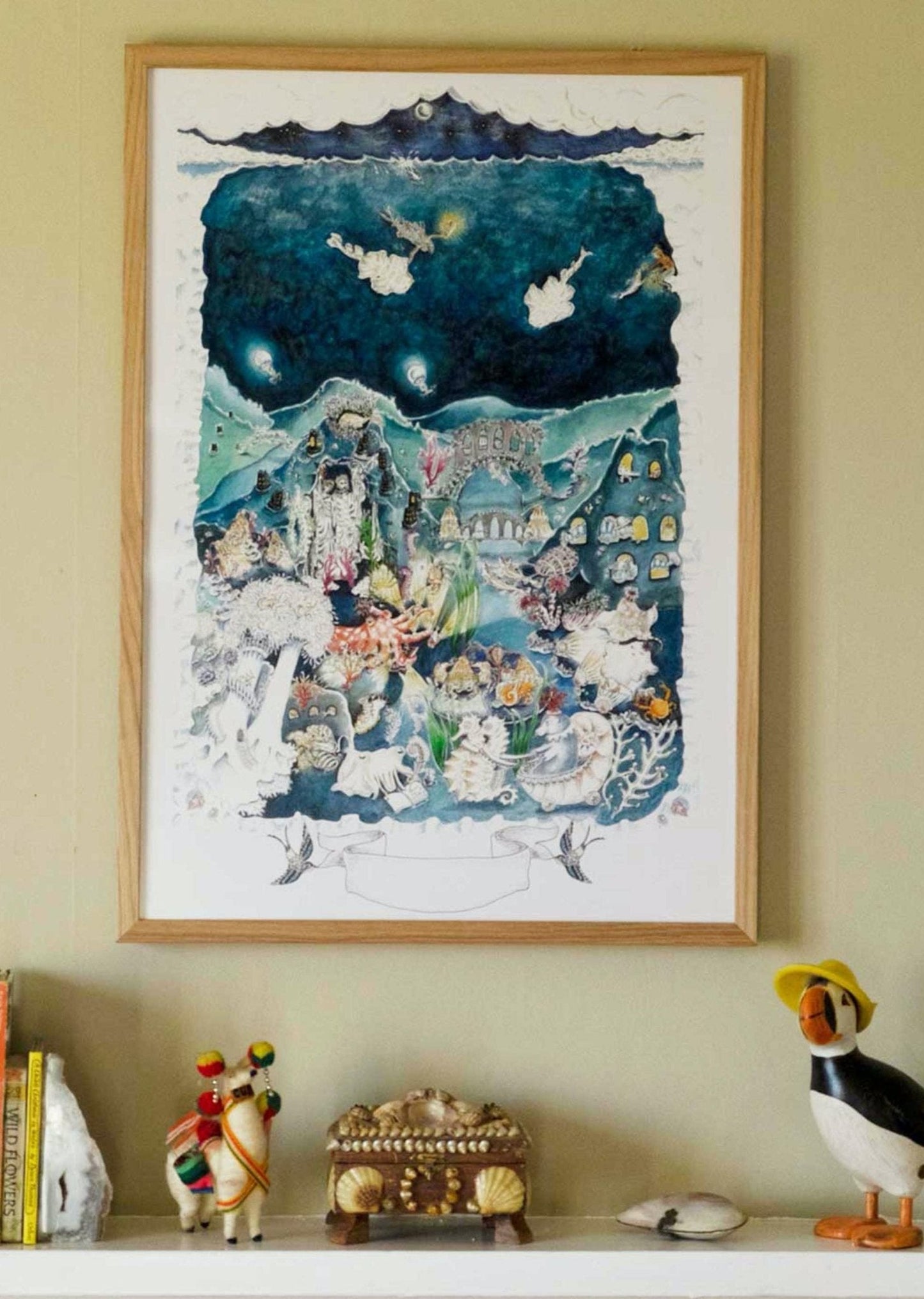 'The Legends of the Sea at Night' - Fine Art Print - Forivor