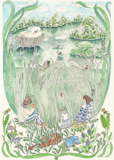 The Pond Dance Daytime - Fine Art Print - Forivor