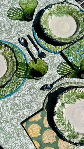 ‘The Savanna’ Tablecloth - Sage