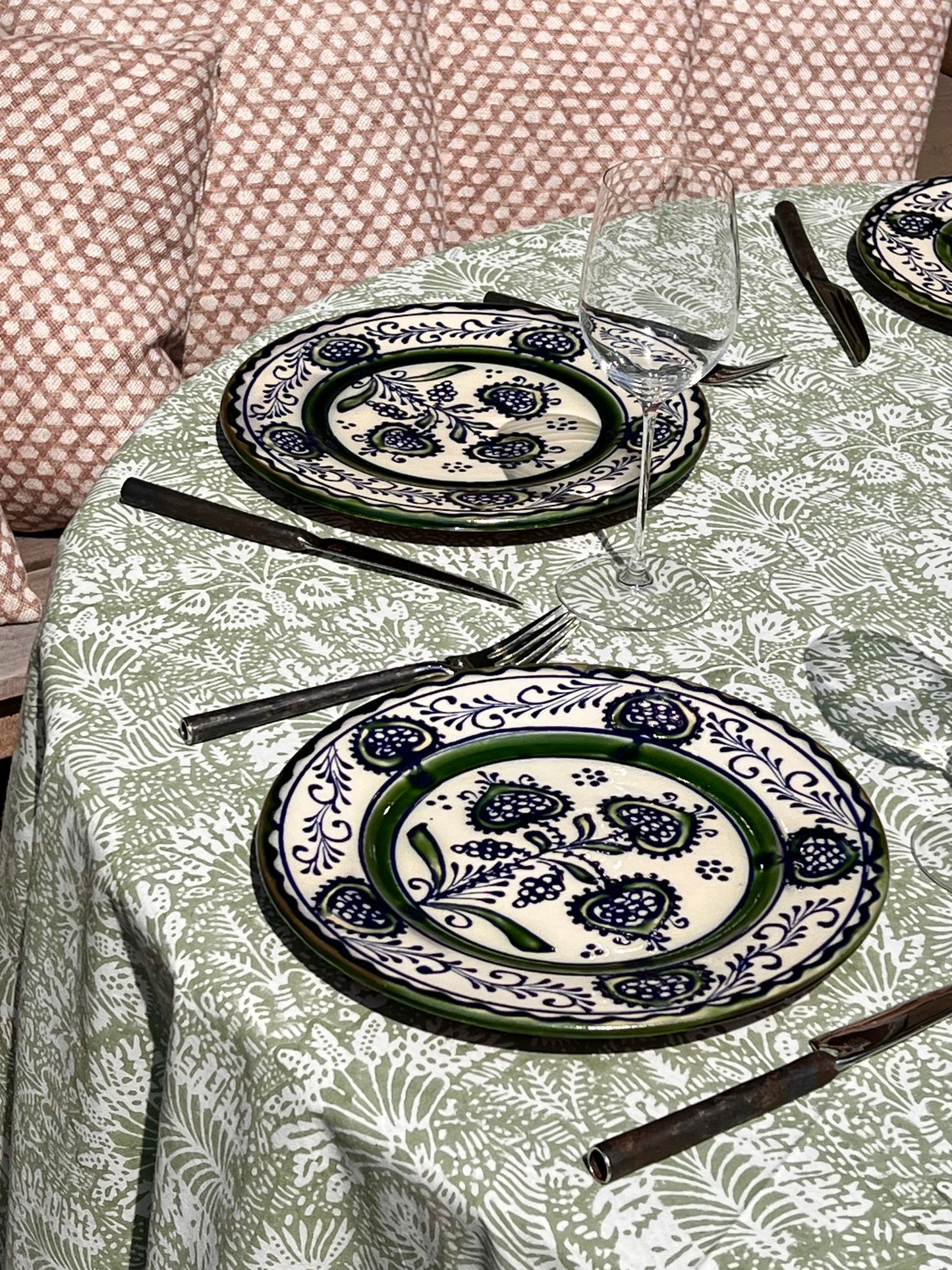 ‘The Savanna’ Tablecloth - Sage