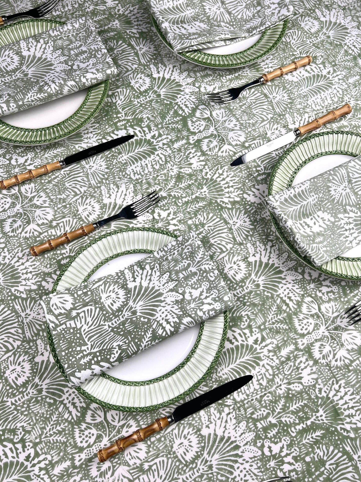 ‘The Savanna’ Tablecloth - Sage