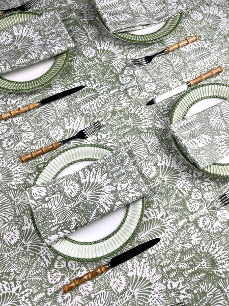 ‘The Savanna’ Tablecloth - Sage