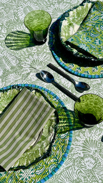 ‘The Savanna’ Tablecloth - Sage