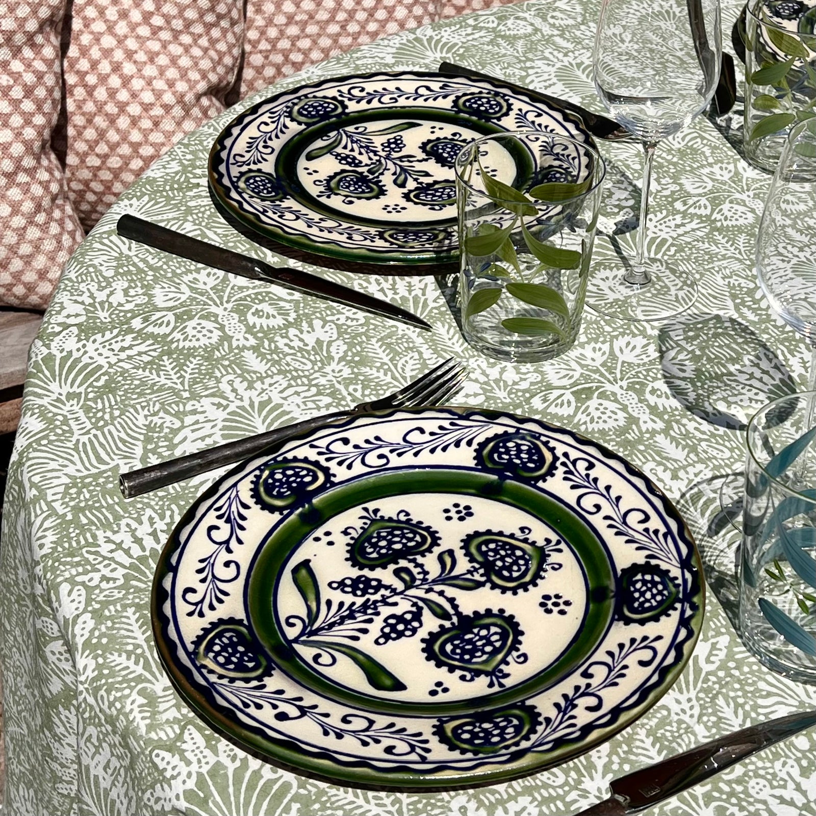 ‘The Savanna’ Tablecloth - Sage