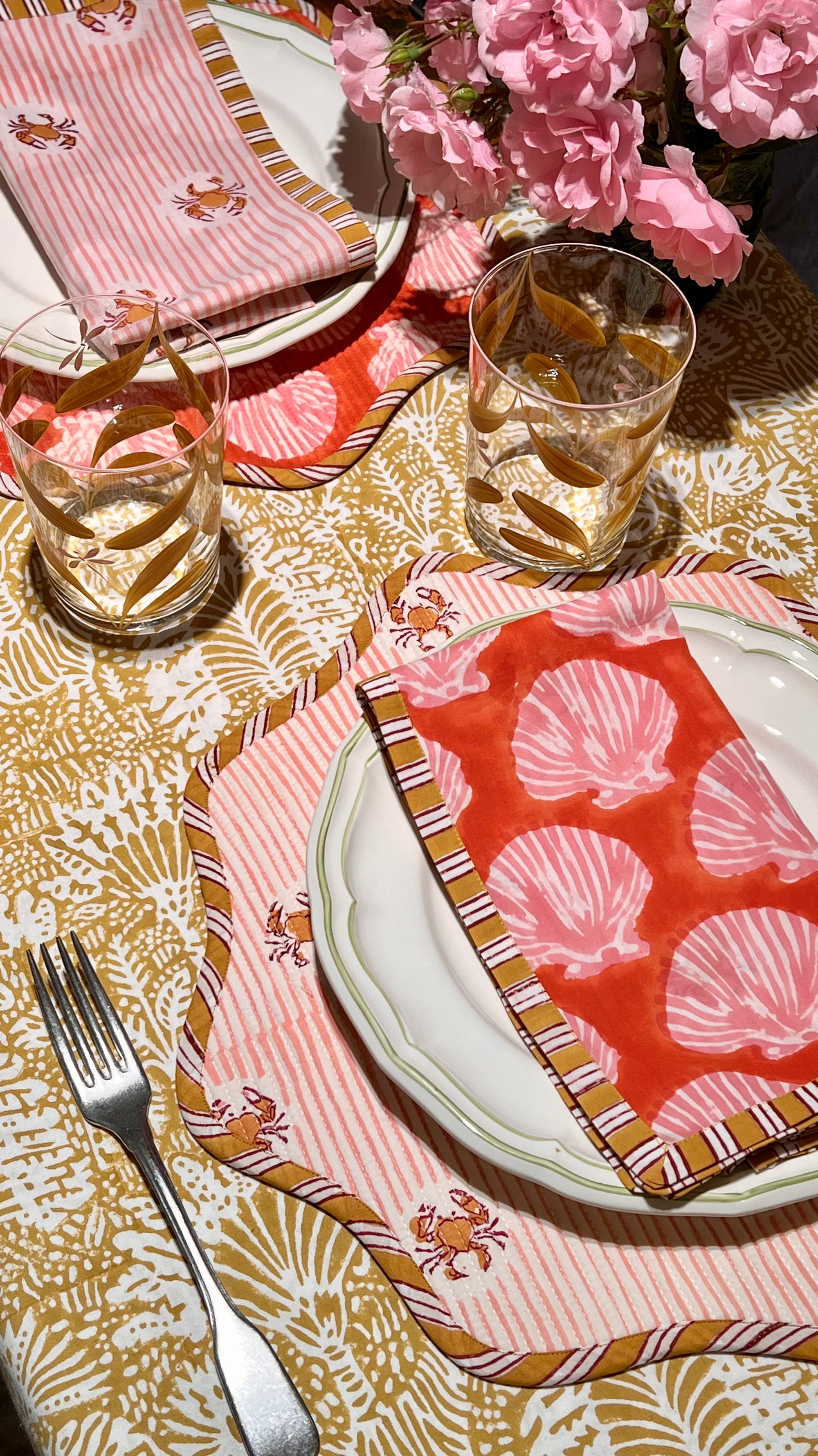 ‘The Savanna’ Tablecloth - Tuscan Sun