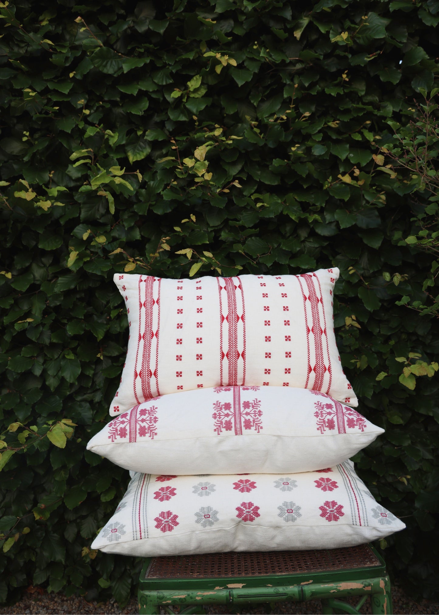 Thea Embroidered Cushion Cover
