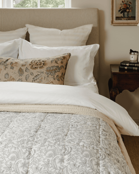 The Thistle And Bloom Lumbar Cushion