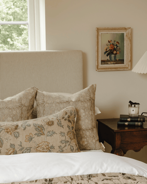 The Thistle And Bloom Lumbar Cushion