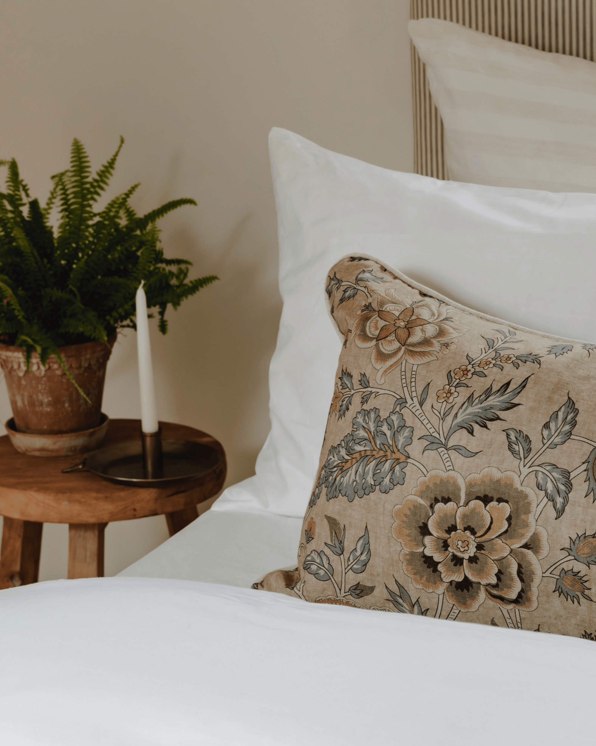 The Thistle And Bloom Lumbar Cushion