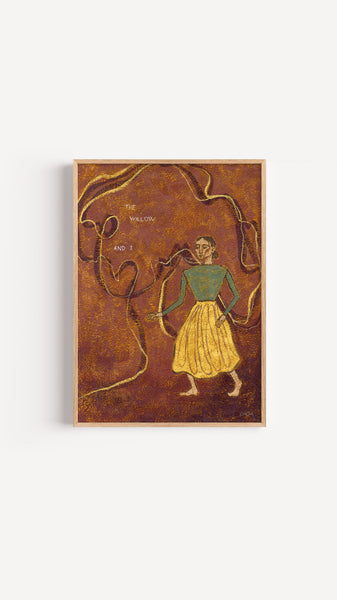 The Willow and I - Botanical Art Print