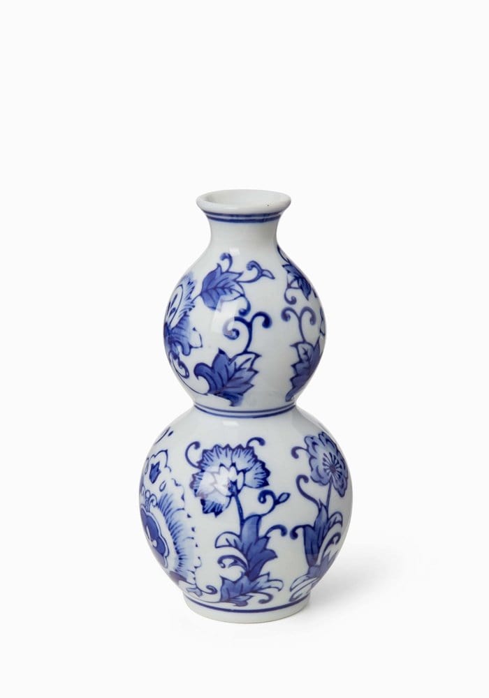 Three Delft Bud Vases - Casa by Josephine Jenno