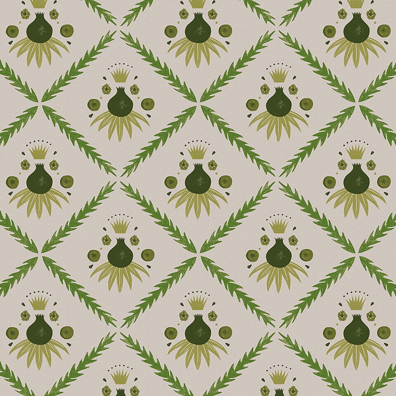Pome Wallpaper, Moss, Roll
