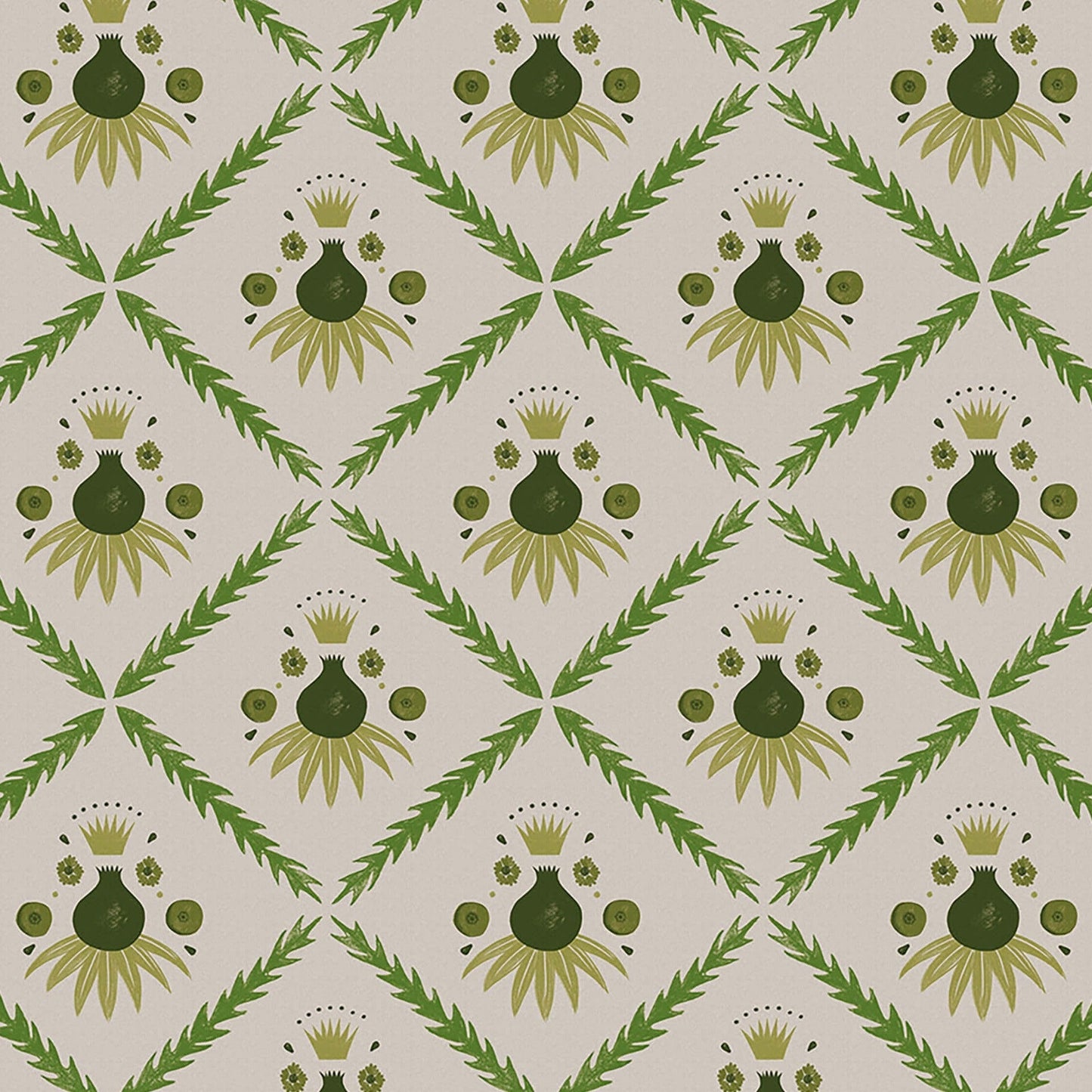 Pome Wallpaper, Moss, Roll