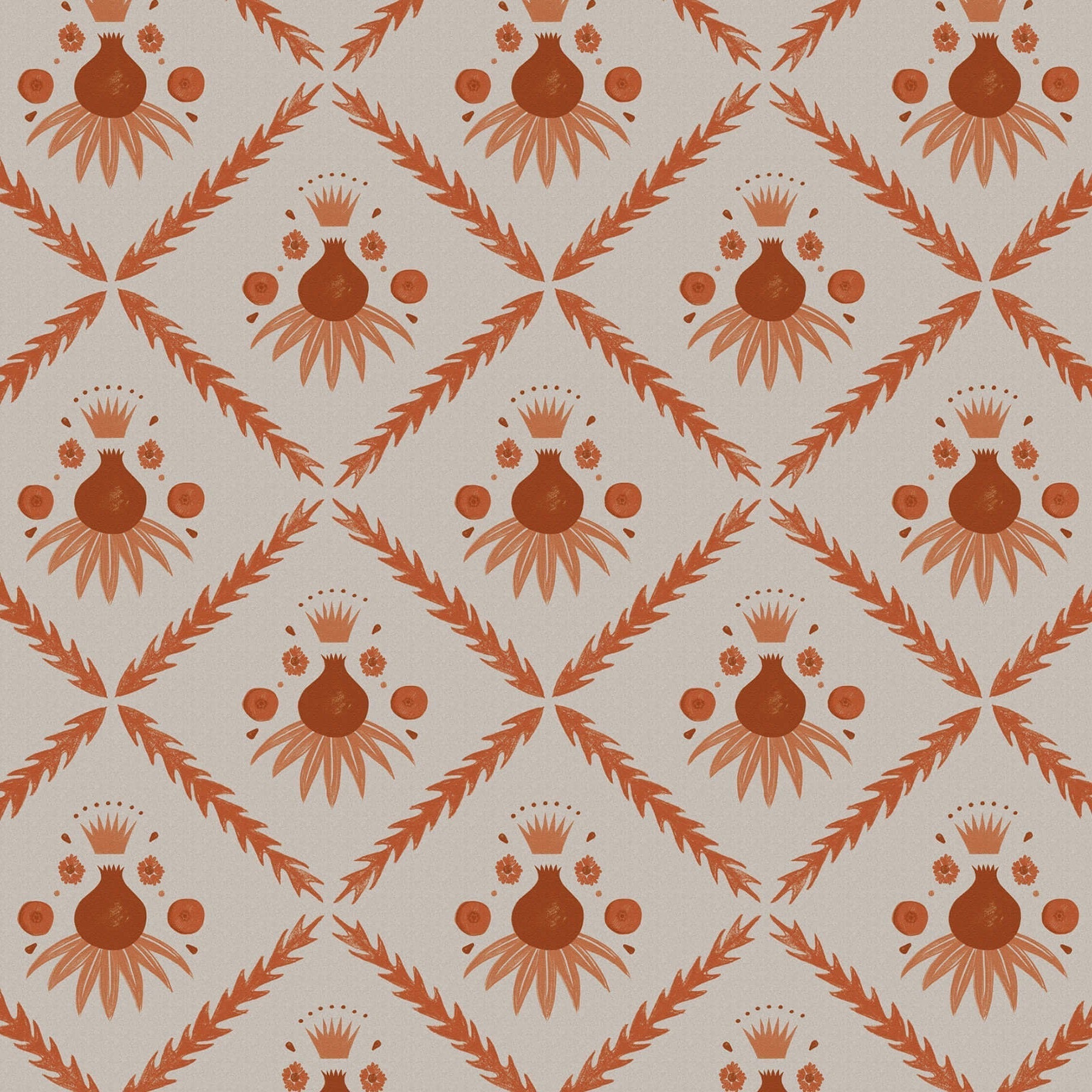Pome Wallpaper, Dusky Pink, Roll