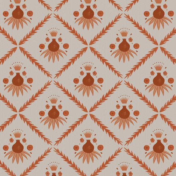 Pome Wallpaper, Dusky Pink, Roll