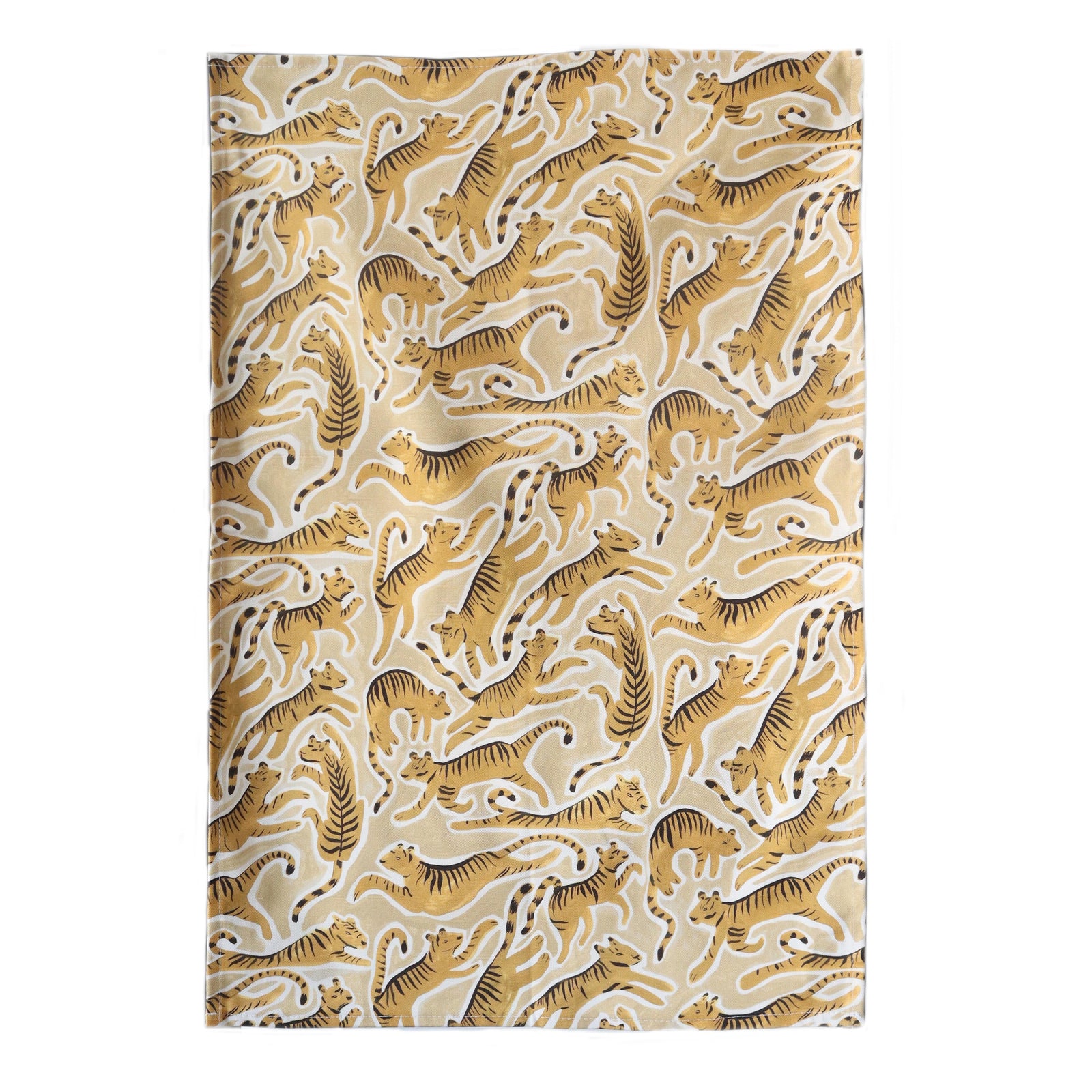 Tigers Organic Cotton Tea Towel