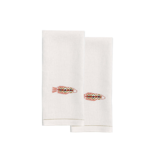 Tilapia Guest Towels (Set of 2)
