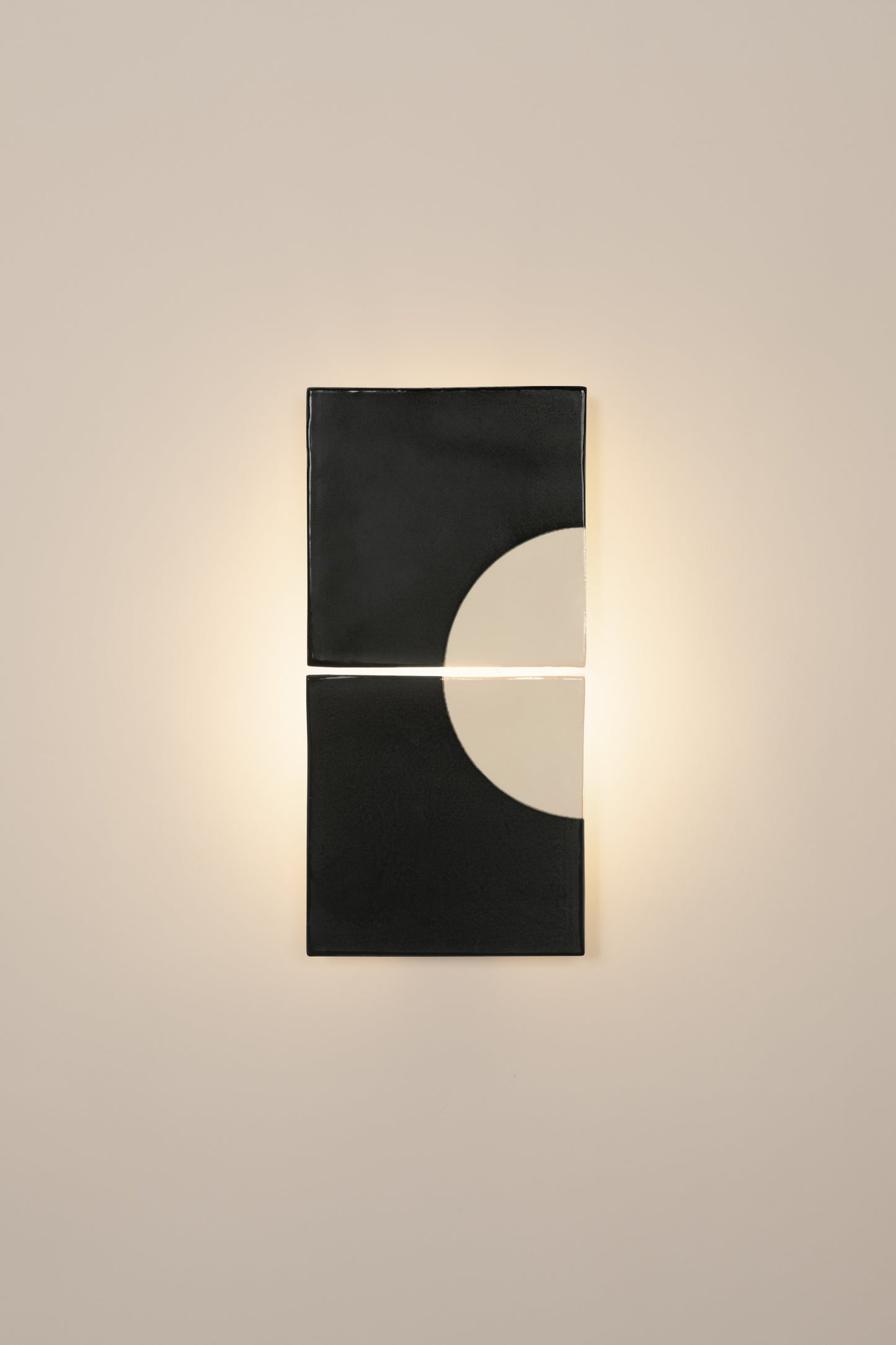Tiles Moon N Wall Light - Violaine d'Harcourt