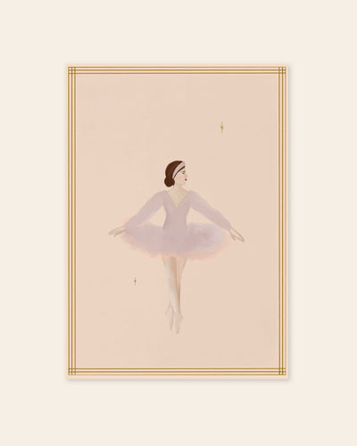 Tiny Dancer art print — framed print mock-up in a room setting, view 2