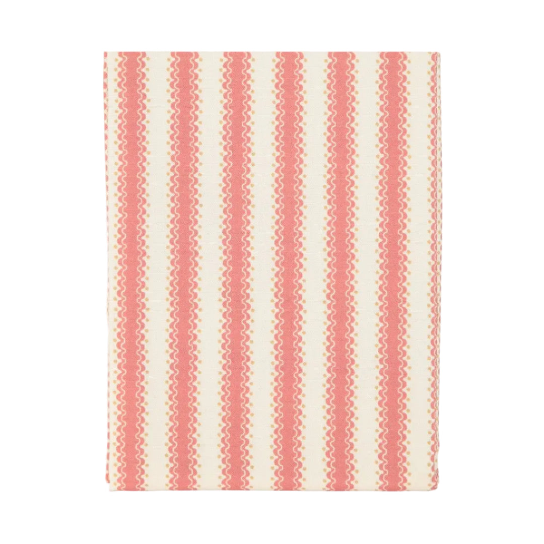 Atlântica Red Printed Tablecloth in 100% Cotton