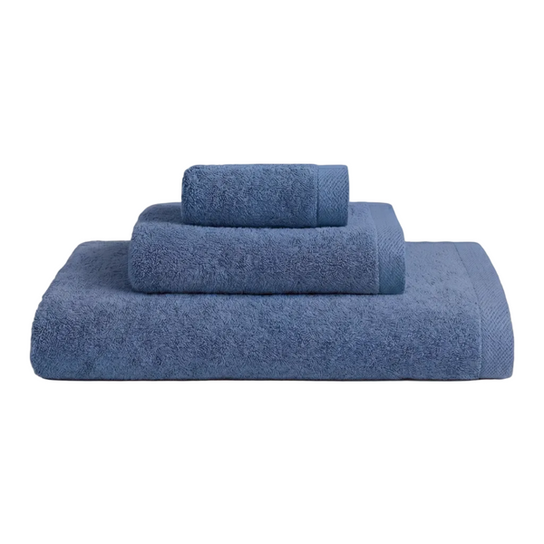 Grayish Blue Premium Cotton Bath Towel