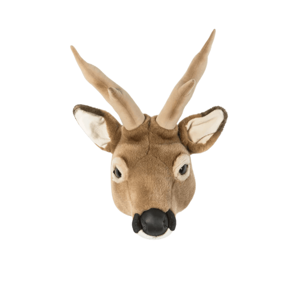Toby the Roe Deer Wall Mounted Plush Head