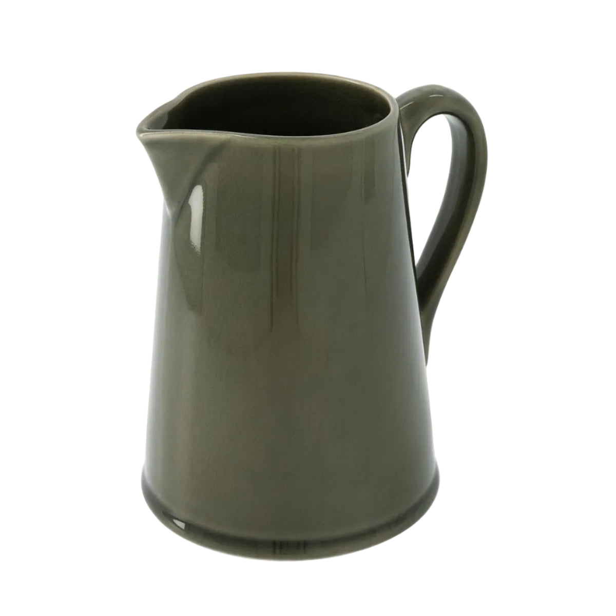 Olive Green Pitcher