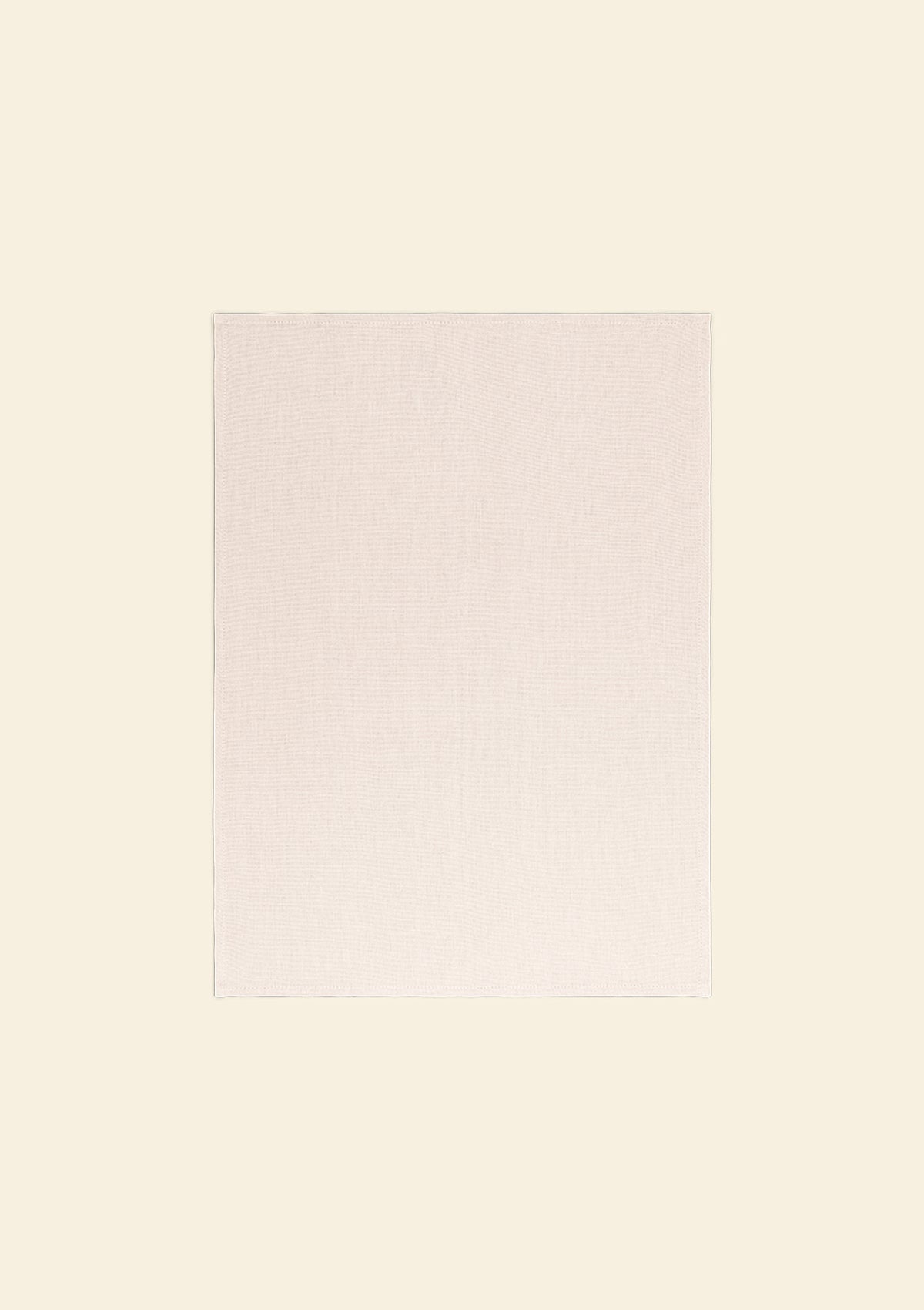 The Ivory Linen Tea Towel