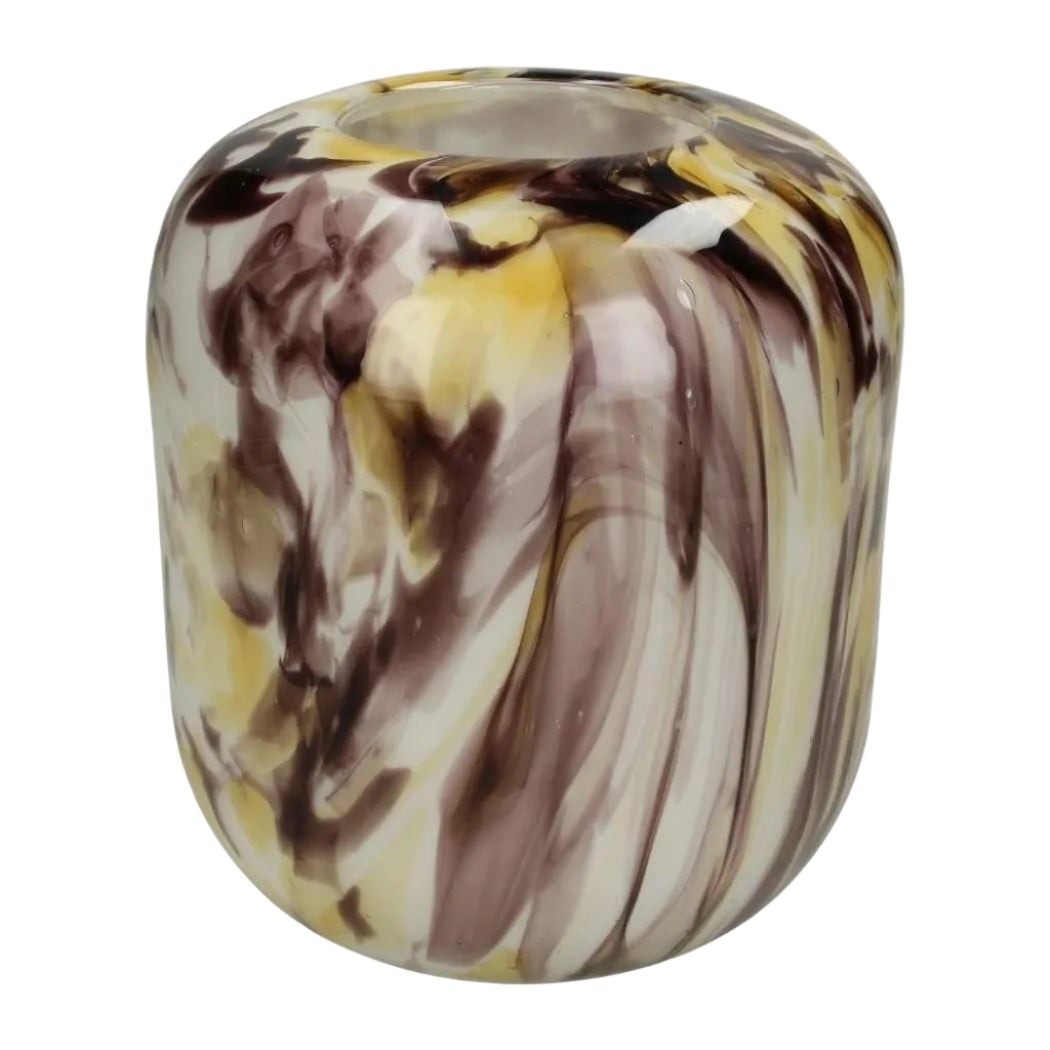 Tulip Coloured Glass Vase Medium - Casa by Josephine Jenno