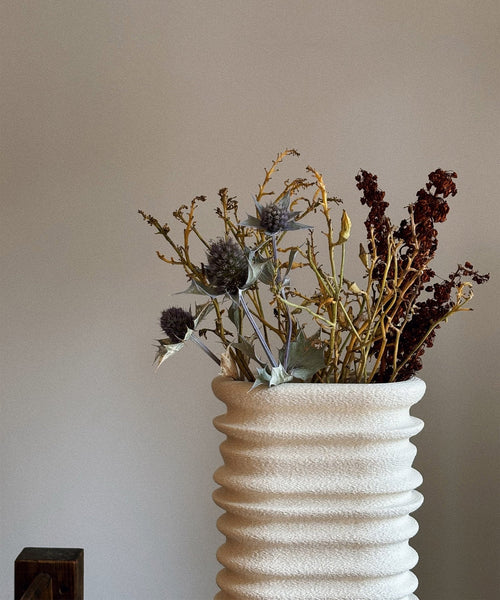 Tun | Tall Vase | Sandstone