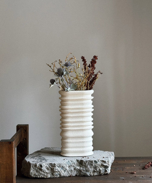 Tun | Tall Vase | Sandstone