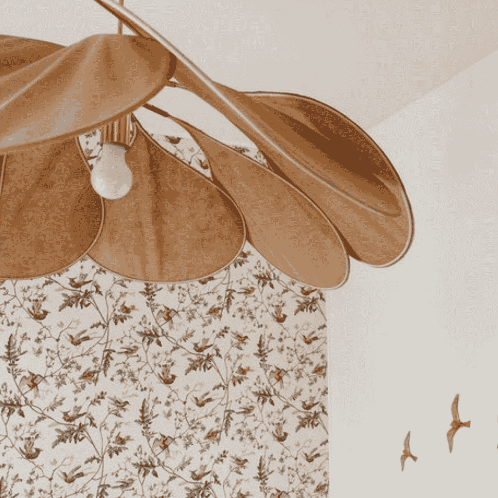 The Original Pendant Petal Light - Medium close