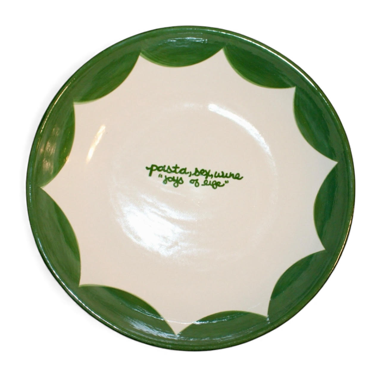 Hand-painted Family Style Pasta Bowl